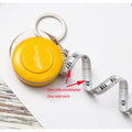 60-Inch Automatic Retractable Keychain Tape Measure