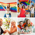 Silicone Rainbow Bracelets