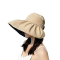 Foldable Ponytail Sun Hat