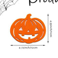 Felt Pumpkin Spider Web Coaster