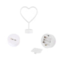 Heart Shaped Led Neon Signs With Stand