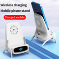 15W Mini Chair Wireless Fast Charger With Speaker Function