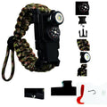 Survival Paracord Bracelet With Light