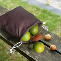 Moq20 Foraging Pouch Leather Canvas Outdoor Camping Storage