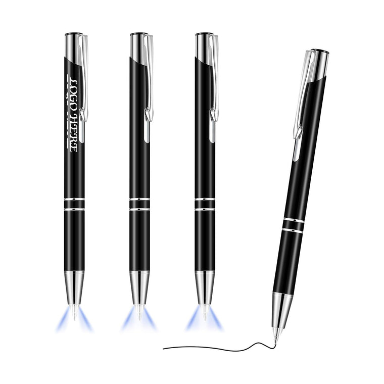 2 in 1 Ballpoint Pen with Flashlight LED