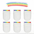 Face Paint With Rainbow Crayons
