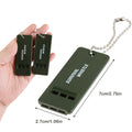 Tri-band Outdoor Survival Whistle
