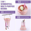 3" In 1 Silicone Makeup Brush Cleaner Bowl