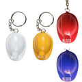 Safety Helmet Shape Keychain With Led