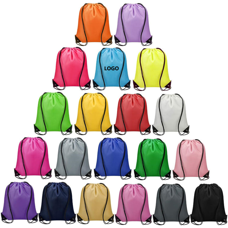 Polyester Drawstring Sports Backpack