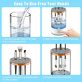 Auto Makeup Brush Cleaner Machine Drying Holder