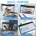 Transparent Zipper Pen Case