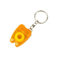 10M Tooth Shaped Dental Floss W/Keychain
