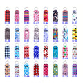 Neoprene Lip Balm Sleeve Pouch/Chapstick Holder With Clip