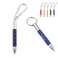 6 In 1 Metal Tool Pen With Carabiner
