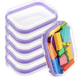 Hard Clear Makeup Bags