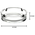 Clear Glass Exquisite Ashtray