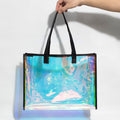Holographic Clear PVC Tote Bag