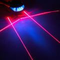 Led Bike Tail Lamp Night Riding Laser Light