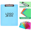 Clear Colored Clipboard With Ruler Measurements