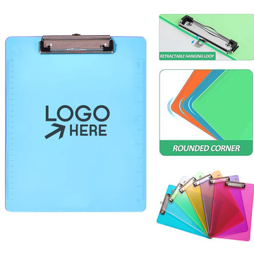 Clear Colored Clipboard With Ruler Measurements