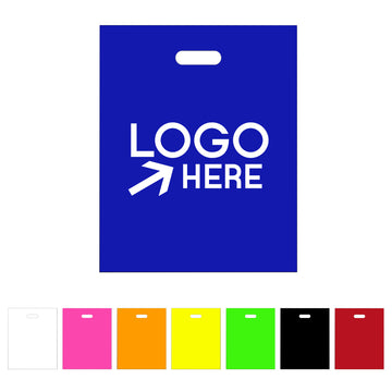 Die Cut Handle Plastic Shopping Bag