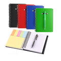 Pocket Notepad With Pen In Holder And Sticky Notes