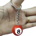 Billiard Ball 8-Ball Key Chain
