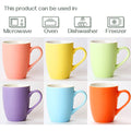 12 Oz Coffee Cups With Handles Matte Ceramic Coffee Mug