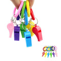 Sports Whistle with Stretchable Coil Bracelet