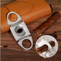 Pu Cigar Case W/Cutter