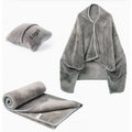 2-in-1 Unisex Foldable Coat Blanket