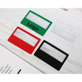 Custom Credit Card Size Magnifier