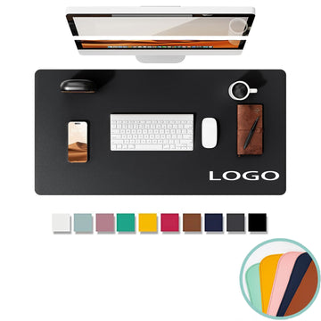Large Non-Slip PU Leather Desk Pad Protector