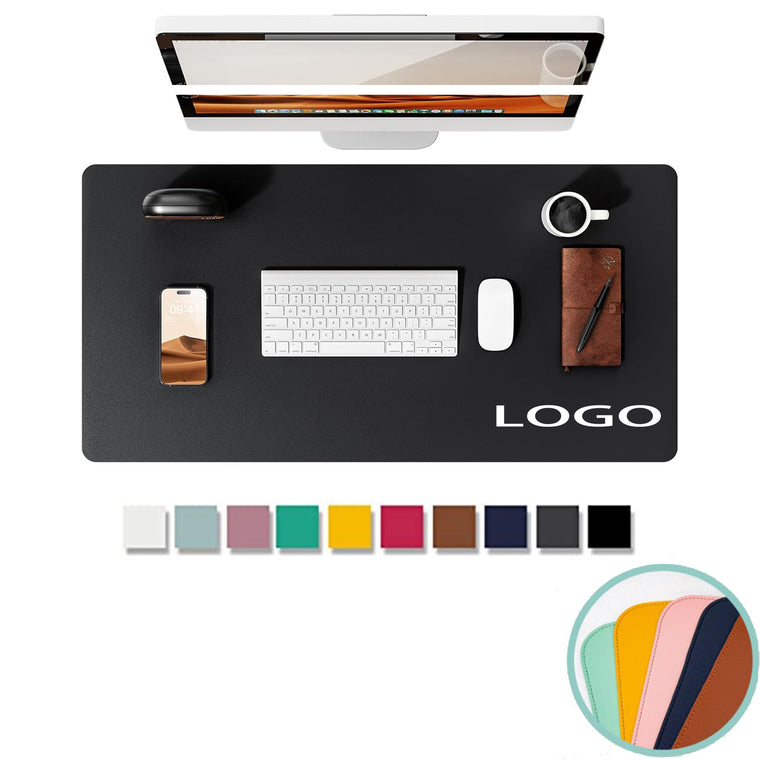 Large Non-Slip PU Leather Desk Pad Protector