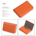 Pu Leather Business Card Case Pocket Wallet With Magnetic