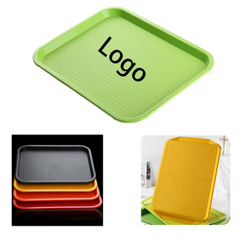 Plastic Rectangular Anti Slip Cutlery Tray