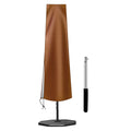Oxford Fabric Patio Umbrella Cover With Zipper, Fits7-11Feet
