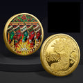 Custom Christmas Themed Commemorative Coin Challenge Coin
