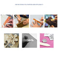 Plastic Bone Folder 2PCS Premium Folder Paper Creaser Set