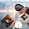 NFC Acrylic Record Keychain