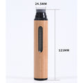Mini Portable Wooden Car Ashtray Dust-Free Smoking