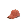 Embroidered Washed Cotton Soft Top Visor Baseball Cap