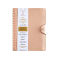 Weekly Calendar A5 Soft Leather Buckle Coil Notebook