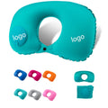 Press Automatic Inflatable Travel Pillow