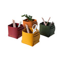 Leather Valet Tray Catchall Tray Desktop Storage Organizer