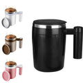 13Oz Rechargeable Stainless Steel Magnetic Stirring Cup
