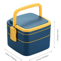 Portable Square Lunch Box With Lid