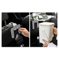 Car Trash Can with Lid and Car Seat Headrest Hook
