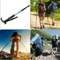 Foldable Telescopic Outdoor Hiking And Mountaineering Stick